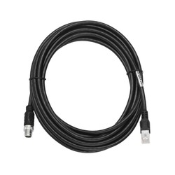 CABLE, ETHERNET 1M, X-CODED M12 TO RJ45, STANDARD FLEX