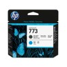 HP Ink Cartridge 773/Matt Black + Cyan Printhead