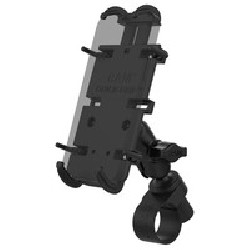 RAM® Quick-Grip™ XL Phone Mount with RAM® Tough-Strap™ Handlebar Base