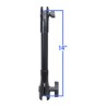 RAM® 14" PVC Pipe Extension with B Size & C Size Socket Arms
