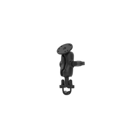 RAM® Handlebar U-Bolt Double Ball Mount with Round Plate