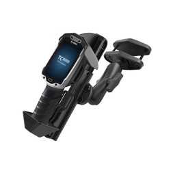 RAM® Quick-Draw™ Mount for Zebra TC8000/8300 with 4" Square Post Clamp