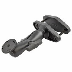 RAM® 4" Square Post Clamp Mount with Round AMPS Plate RAM101U2474