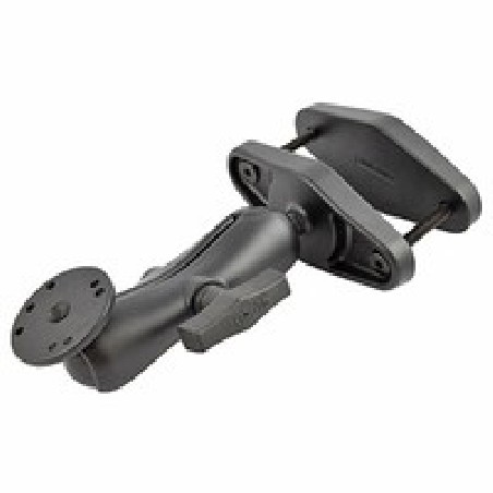 RAM® 4" Square Post Clamp Mount with Round AMPS Plate RAM101U2474