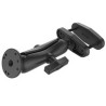RAM® 3" Square Post Clamp Mount with Round AMPS Plate RAM101U2473