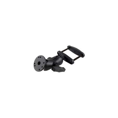 RAM® 3" Square Post Clamp Mount with Round AMPS Plate RAM101UB2473