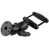 RAM® 3" Square Post Clamp Mount with Round AMPS Plate RAM101UB2473