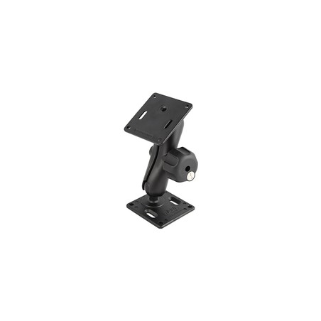 RAM® Double 75x75mm VESA Mount with Key Lock Knob RAM102LU2461