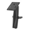 RAM® Double Socket Arm with 75x75mm VESA Plate RAM103UD2461