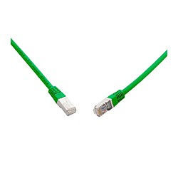 SOLARIX 10G patchkabel CAT6A SFTP LSOH 2m,zelený