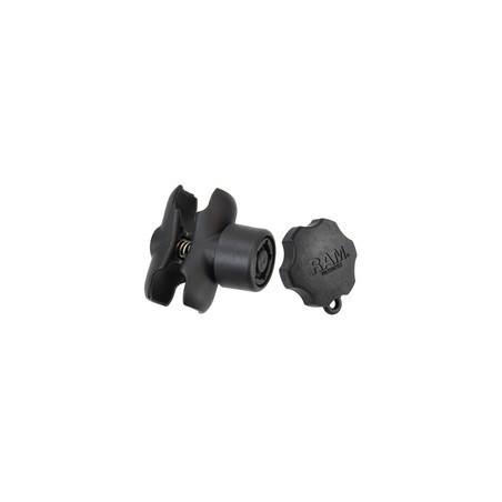 RAM® Double Socket Arm with RAM® Pin-Lock™ Security Knob RAM201BSU