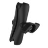 RAM® Double Socket Arm with Metal Knob RAM201MU