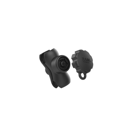 RAM® Double Socket Arm with RAM® Pin-Lock™ 5-Pin Security Knob RAM201BSKEY5U