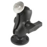 RAM® Double Ball Mount with Ball for Datamax/Oneil Printer