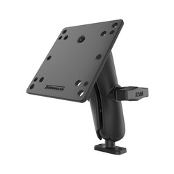 RAM® Double Ball Mount with 1" x 2" Base and 100x100mm VESA Plate