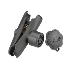 RAM® Double Socket Arm with RAM® Pin-Lock™ 5-Pin Security Knob RAM201SKEY5U