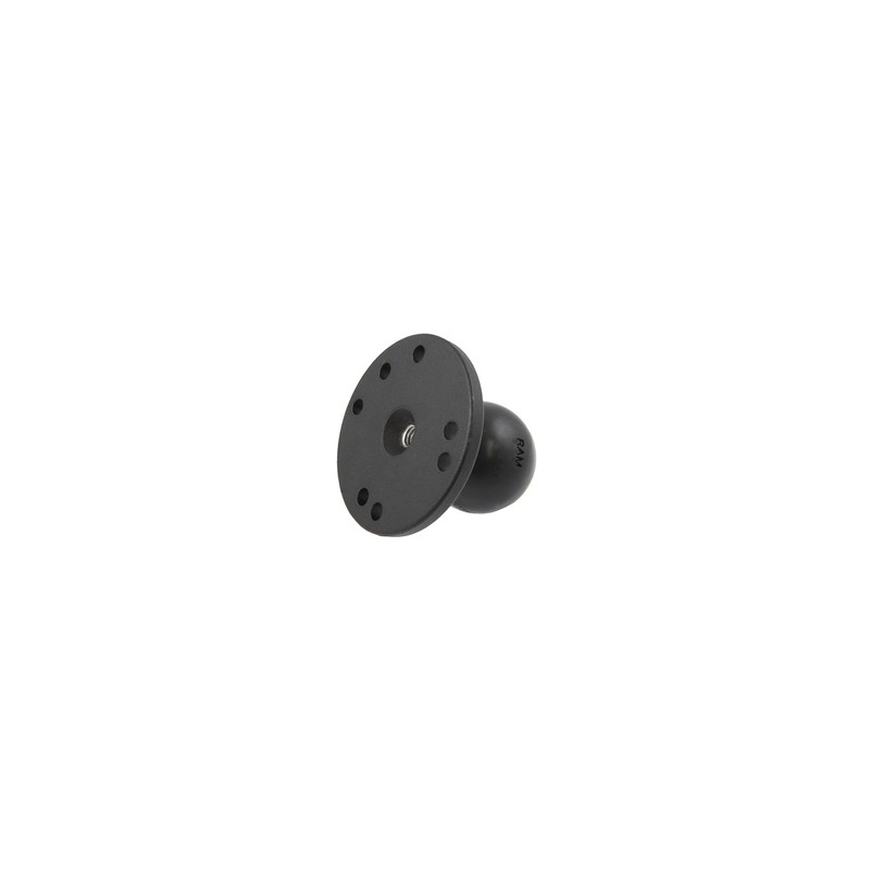 RAM® Round Plate with Ball & 5/16"-18 Threaded Hole