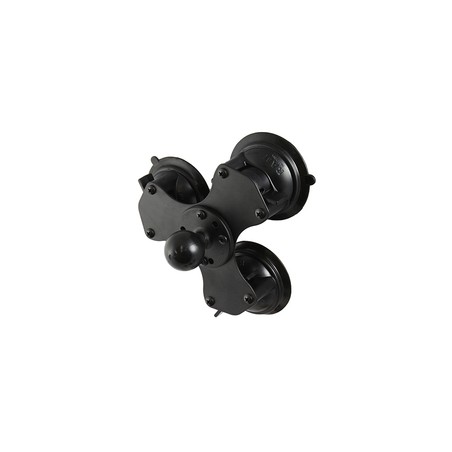 RAM® Twist-Lock™ Triple Suction Cup Base with Ball