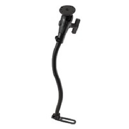 RAM® Pod™ I Vehicle Mount with 18" Aluminum Rod and Round Plate RAM3161202U
