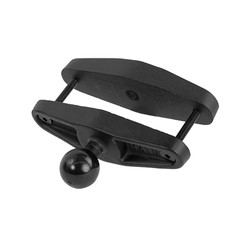 RAM® Square Post Clamp Base for Posts up to 5" Wide RAM247U5