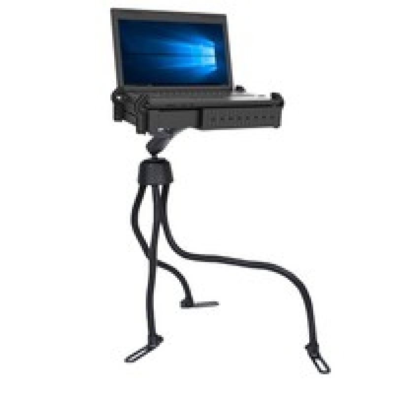RAM® Pod™ III Double Ball Laptop Mount with 18", 18" and 30" Legs