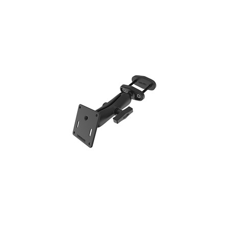 RAM® 2" Square Post Clamp Mount with 75x75mm VESA Plate