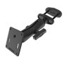 RAM® 2" Square Post Clamp Mount with 75x75mm VESA Plate