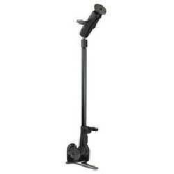 RAM® Pod HD™ Reverse Vehicle Mount with 18" Aluminum Rod and Round Plate
