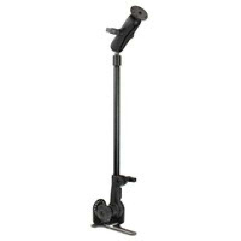 RAM® Pod HD™ Reverse Vehicle Mount with 18" Aluminum Rod and Round Plate