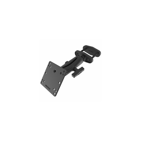 RAM® 2.5" Square Post Clamp Mount with 100x100mm VESA Plate