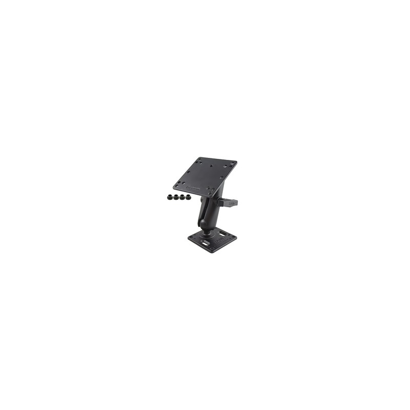 RAM® Double Ball Mount with 75x75mm VESA Plate and 100x100mm VESA Plate