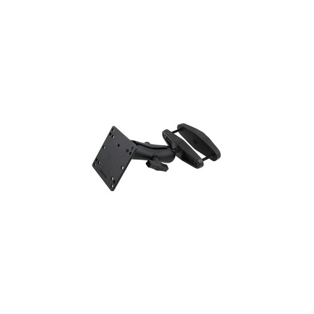 RAM® 5" Square Post Clamp Mount with 100x100mm VESA Plate