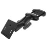 RAM® 3" Square Post Clamp Mount with 75x75mm VESA Plate