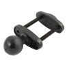 RAM® Square Post Clamp Base for Posts up to 1.5" Wide RAM247U15