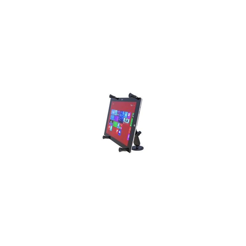 RAM® X-Grip® Drill-Down Double Ball Mount for 12" Tablets
