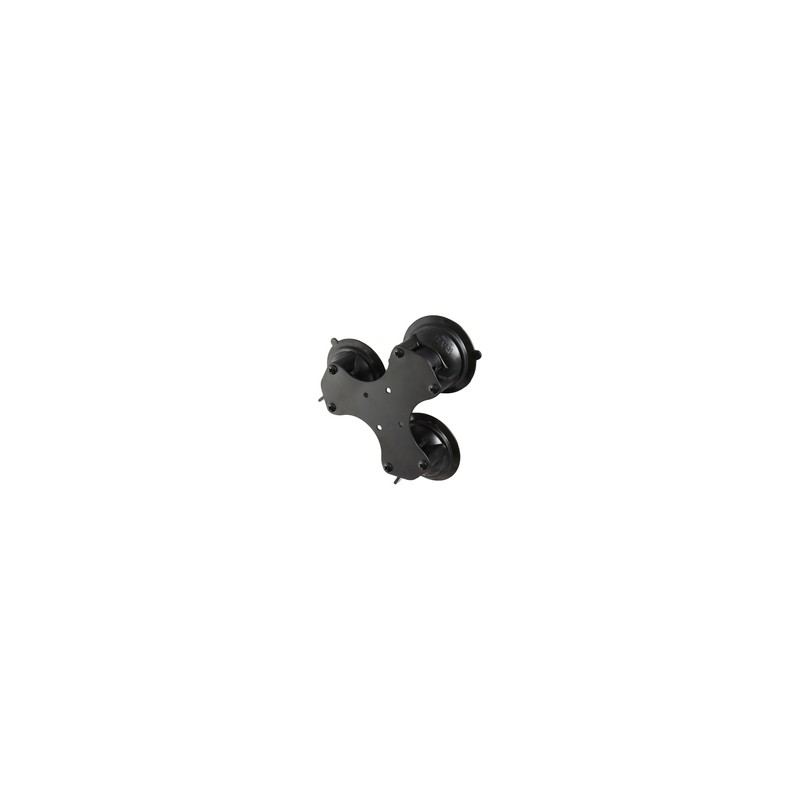RAM® Twist-Lock™ Triple Suction Cup Base