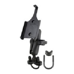 RAM® Handlebar U-Bolt Double Ball Mount for Apple iPhone 5 & 5s