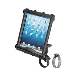 RAM® Tab-Tite™ Mount with Strap Hose Clamp for iPad with Case + More