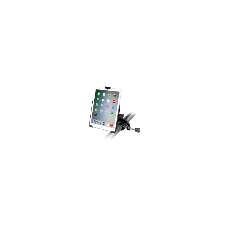 RAM® EZ-Roll'r™ Cradle with Yoke Clamp Mount for Apple iPad mini 1-3