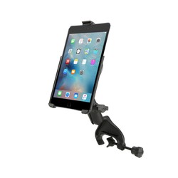 RAM® EZ-Roll'r™ Cradle with Yoke Clamp Mount for Apple iPad mini 4 & 5
