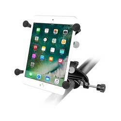 RAM® X-Grip® Mount with Yoke Clamp Base for 7"-8" Tablets