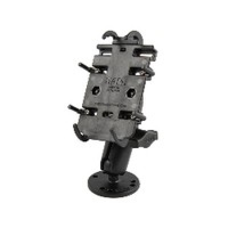 RAM® Quick-Grip™ Spring-Loaded Phone Mount with Drill-Down Base