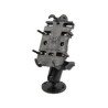 RAM® Quick-Grip™ Spring-Loaded Phone Mount with Drill-Down Base