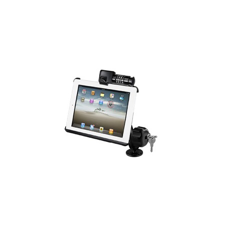 RAM® Drill-Down Mount with RAM® Latch-N-Lock™ for Apple iPad Gen 1 & 2