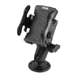 RAM® Drill-Down Mount with Spring-Loaded Phone Holder