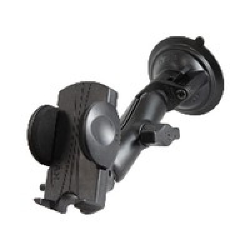 RAM® Twist-Lock Suction Cup Mount with Universal Phone Holder