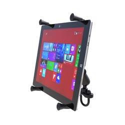 RAM® X-Grip® Large Tablet Mount with Handlebar U-Bolt Base