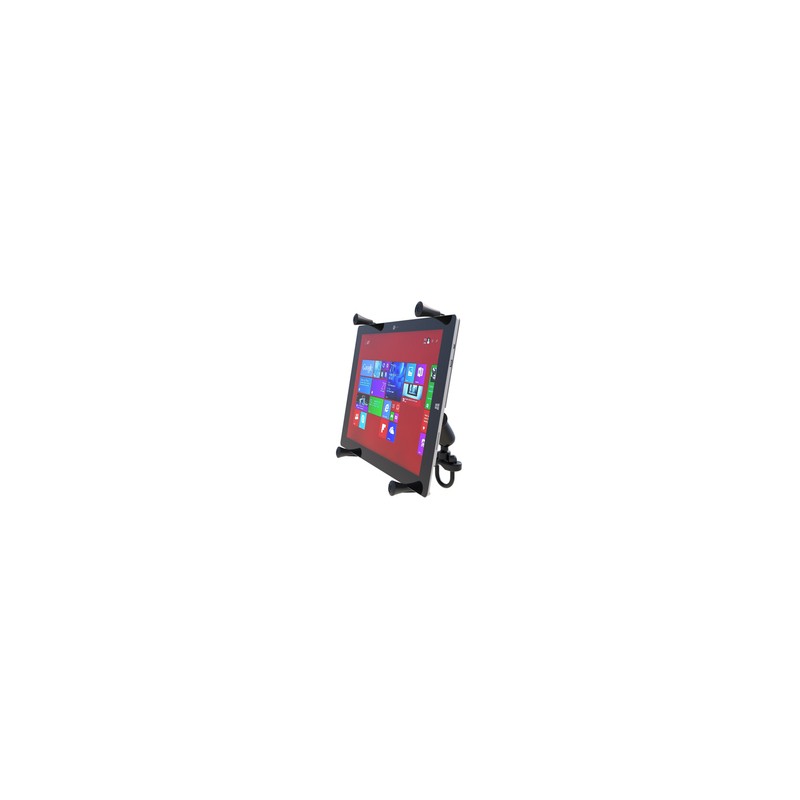 RAM® X-Grip® Large Tablet Mount with Handlebar U-Bolt Base