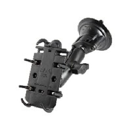 RAM® Quick-Grip™ Phone Mount with RAM® Twist-Lock™ Suction Cup Base