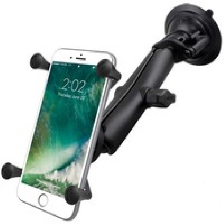 RAM® X-Grip® Large Phone Mount with RAM® Twist-Lock™ Suction Cup Base RAMB166CUN10U